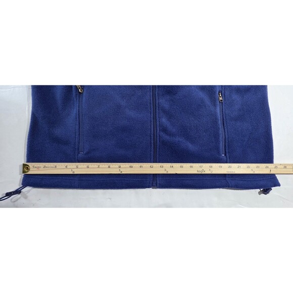 Stanley Fleece Royal Blue Full Zip Performance Jacket Mens Size XL Drawstring - Picture 9 of 14